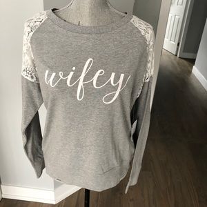 Wifey NWT sweater